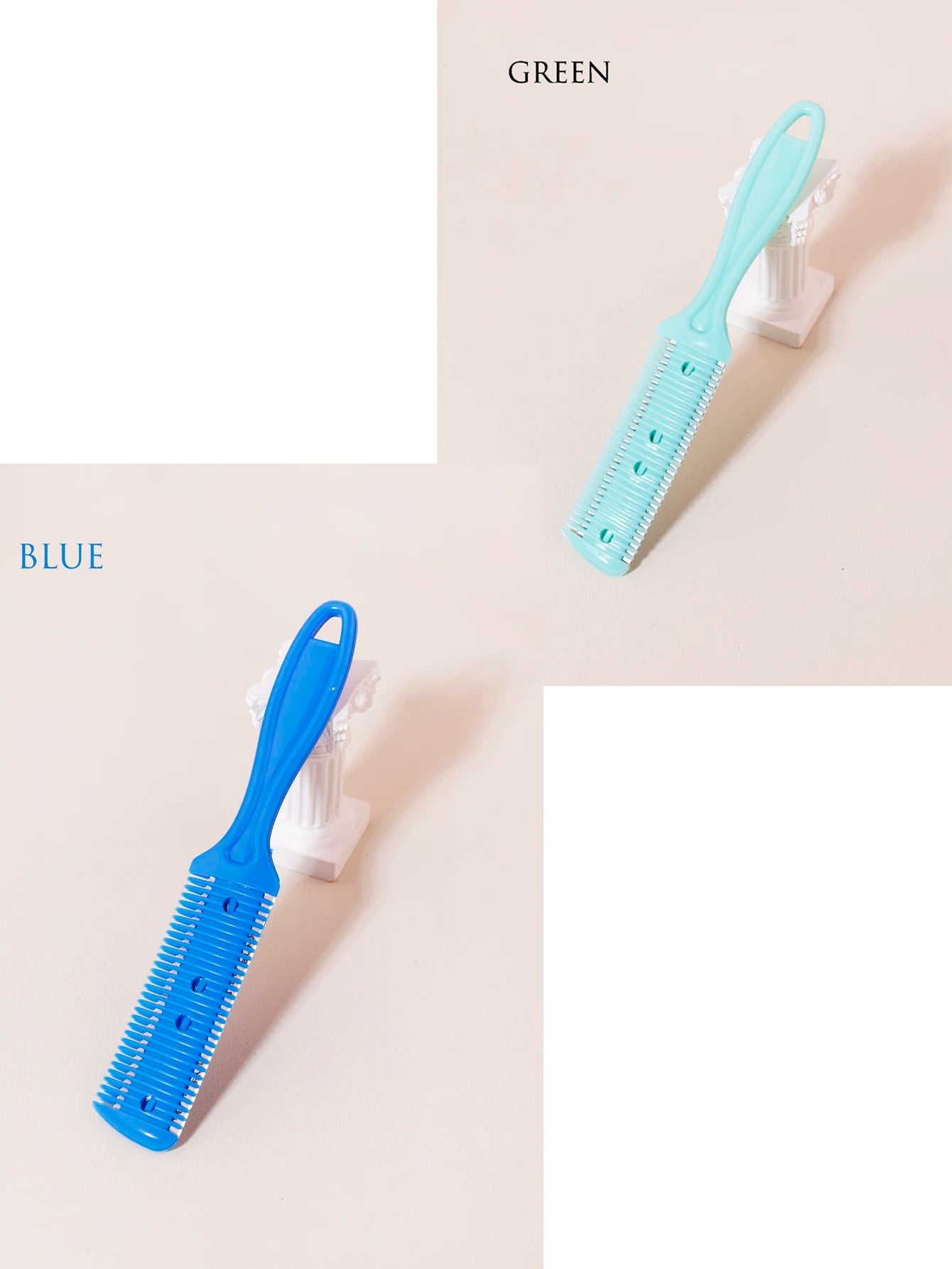 Double-Edged Hair Shaver Comb Slim Hair Cutting Tool
