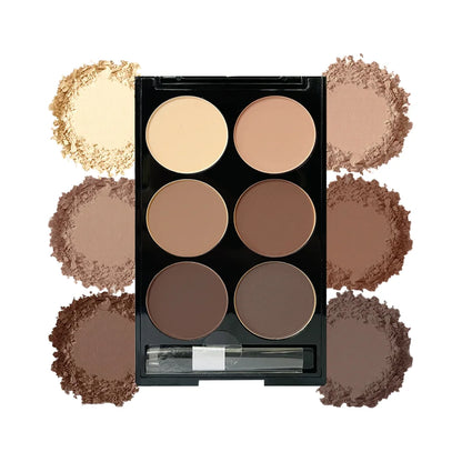 6-Color Highlight and Contour Palette