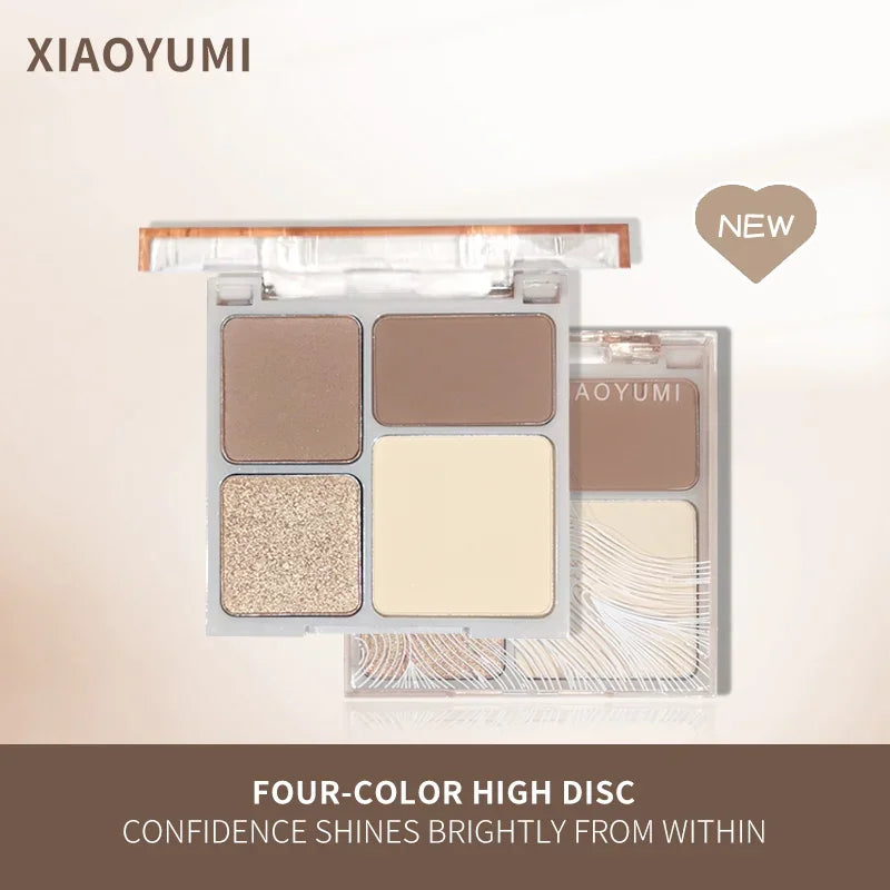Four-Color Matte Contour and Highlighter Palette
