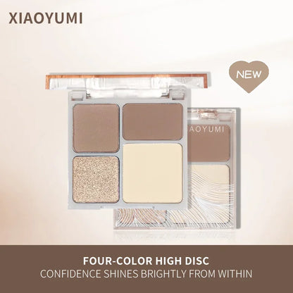 Four-Color Matte Contour and Highlighter Palette