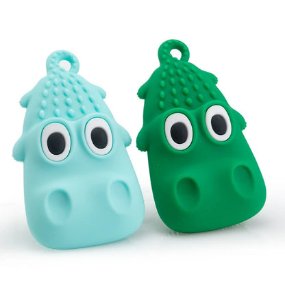 Cute Crocodile Silicone Bath Brush
