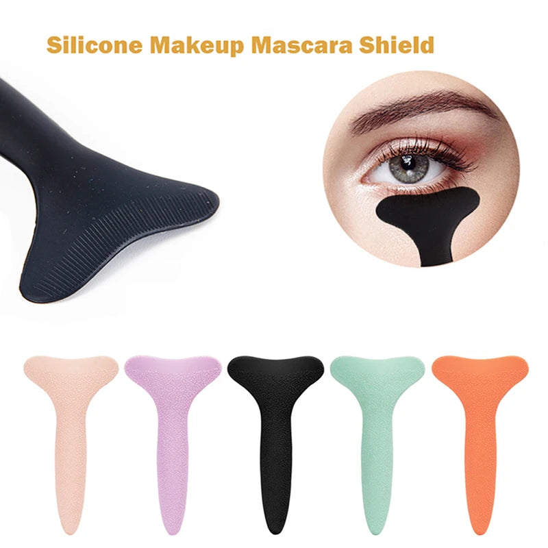 Multifunction Silicone Mascara Shield Applicator