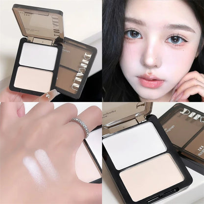 Dual-Color Matte Highlighter and Contour Palette