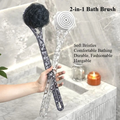2-in-1 Back Scrubber Brush