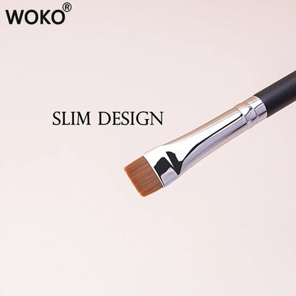 Ultra-Thin Flat Eyebrow and Eyeliner Brush