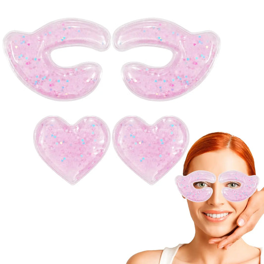 Reusable Hot Cold Gel Eye Pads