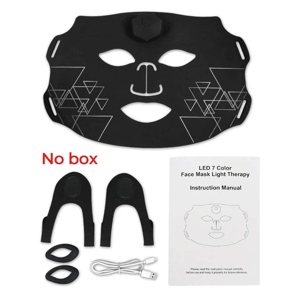 7-Color Silicone LED Therapy Mask