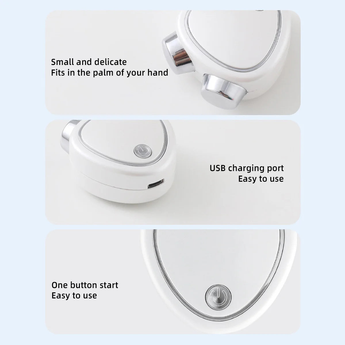 Portable EMS Microcurrent 3D Roller Massager