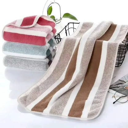Soft Striped Towel Set