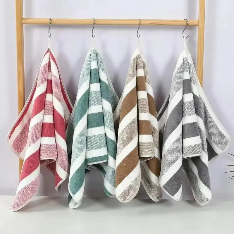 Soft Striped Towel Set