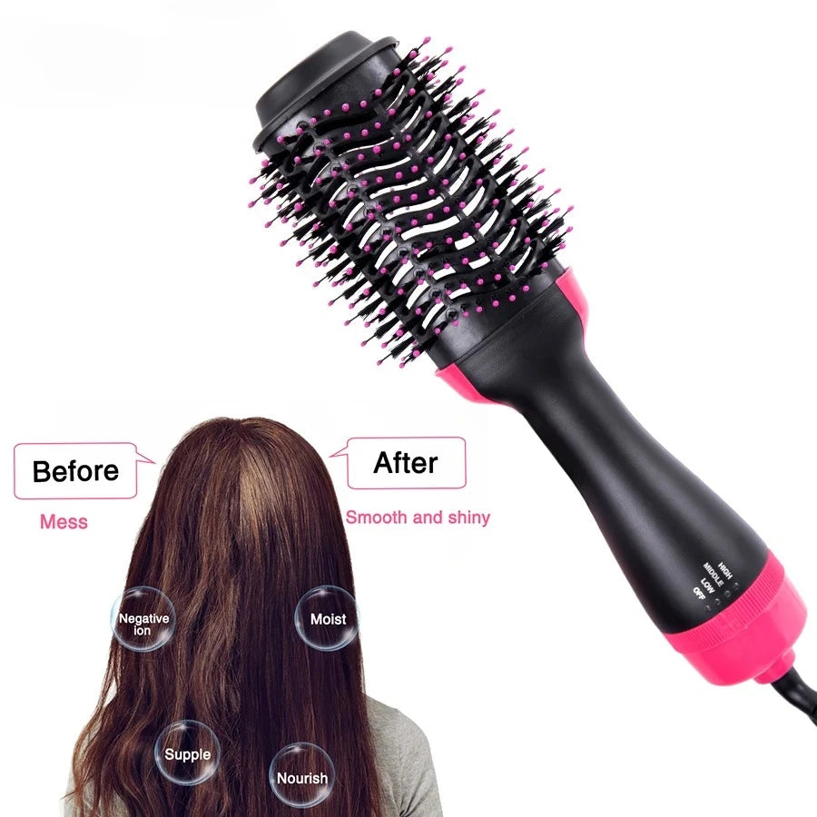 4-in-1 Hot Air Hair Dryer Brush