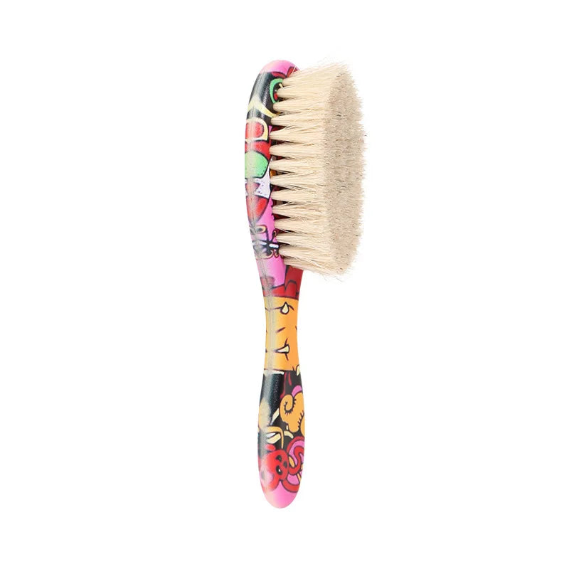 Professional Barber Horsehair Neck Duster Brush