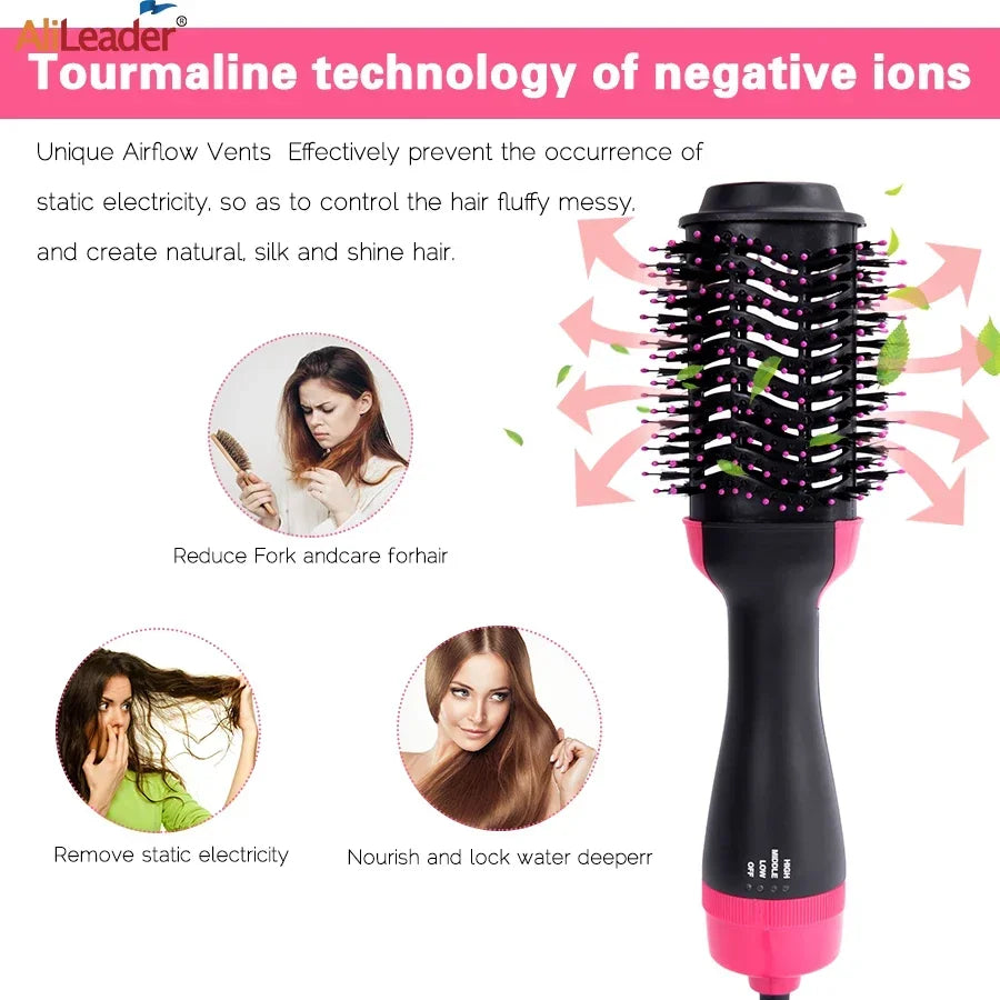 4-in-1 Hot Air Hair Dryer Brush