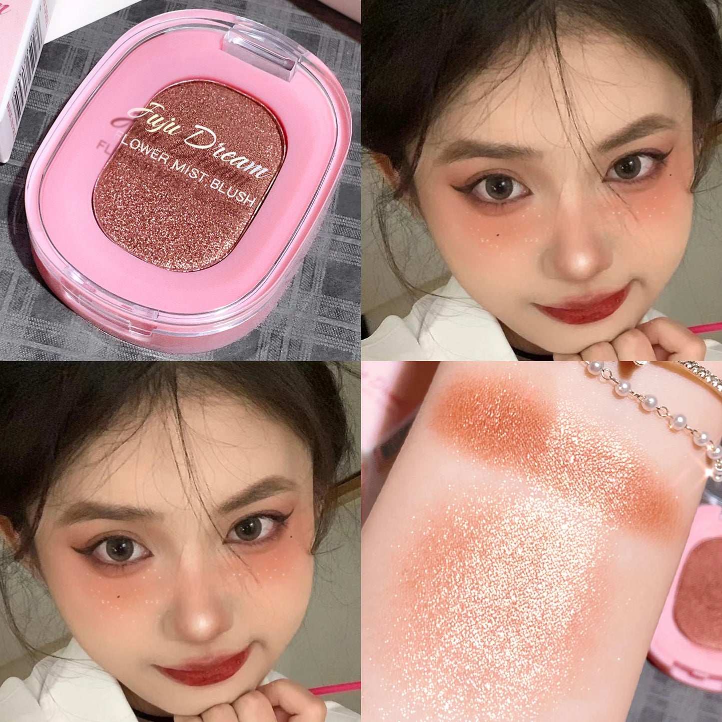 Monochrome Matte Flower-Mist Blush