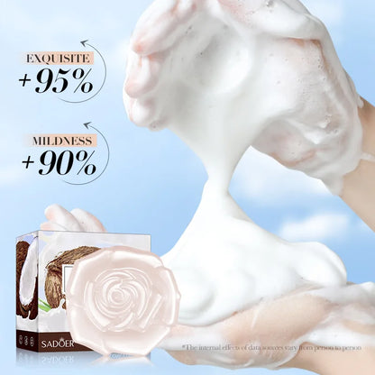 Coconut Milk Handmade Soap Moisturizing Cleanser