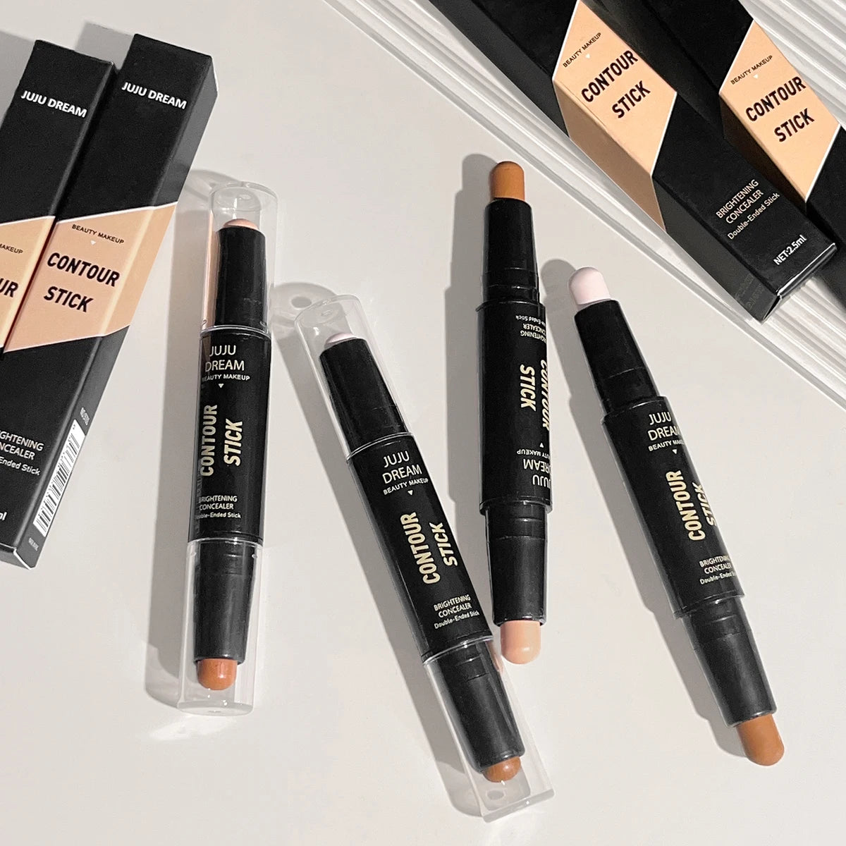 Dual-Ended Contour and Concealer Stick