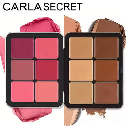12-Color Concealer Blush Palette