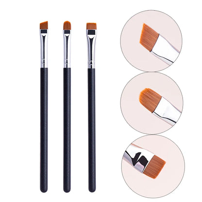 Ultra-Thin Flat Eyebrow and Eyeliner Brush