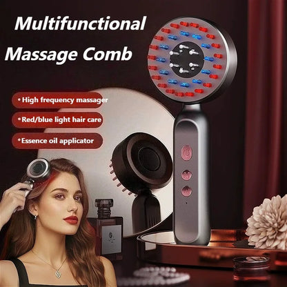 Electric Red-Light Scalp Massage Comb