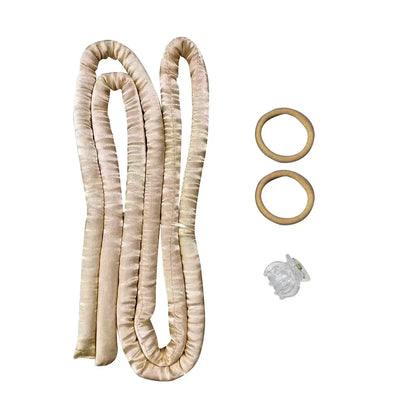 Heatless Curling Rod Headband Soft Silk No-Heat Overnight Rollers