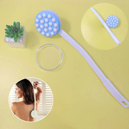 Back Bath Massager & Lotion Applicato
