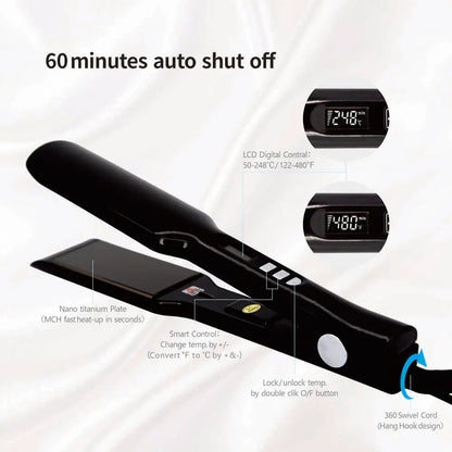Professional Titanium 2-Inch Hair Straightener