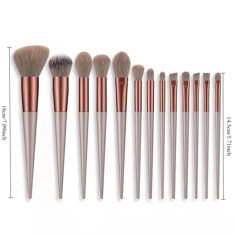 Soft Fluffy Makeup Brush Set