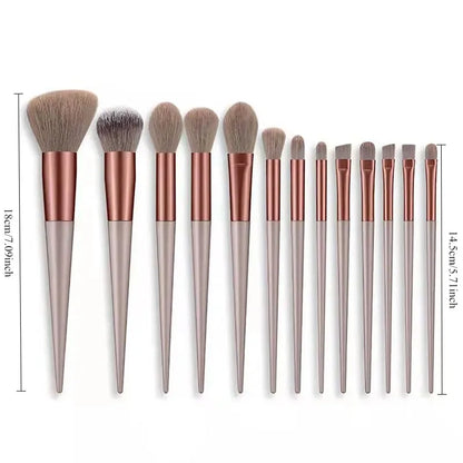 Soft Fluffy Makeup Brush Set