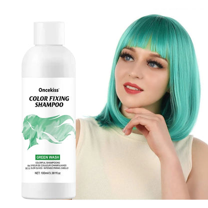 Semi-Permanent Color Protecting Hair Coloring Shampoo