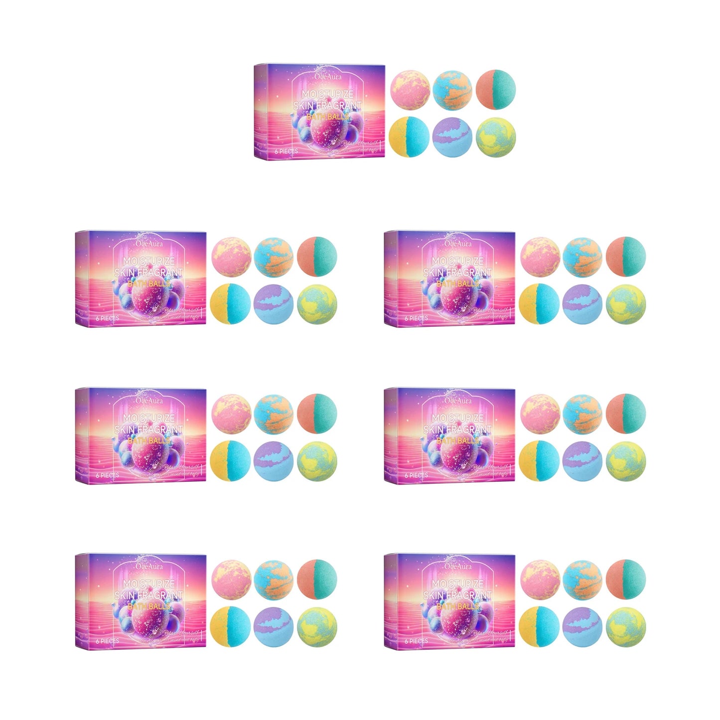 Aromatherapy Lavender Rosemary Bath Bombs