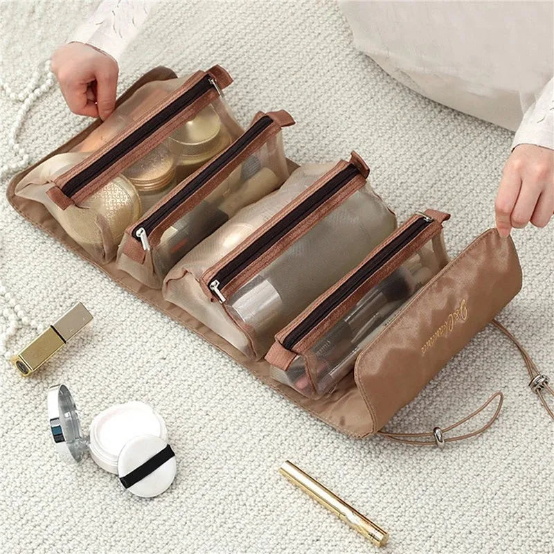 4-in-1 Detachable Travel Cosmetic Bag