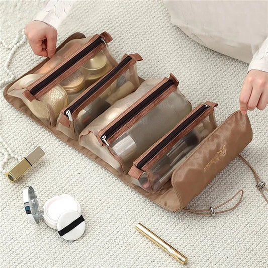 4-in-1 Detachable Travel Cosmetic Bag