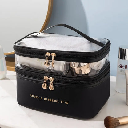 Large-Capacity Waterproof Travel Makeup Bag