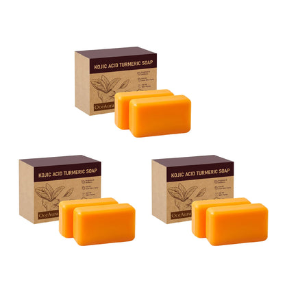 Kojic Acid Turmeric Brightening Soap Bar