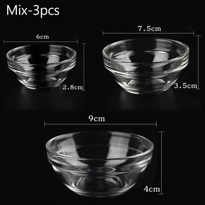 Acrylic Facial Mask Mixing Bowl Set