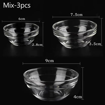 Acrylic Facial Mask Mixing Bowl Set