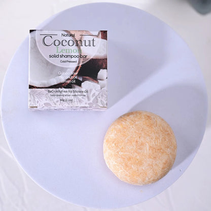 Coconut Essential Oil Solid Shampoo Bar