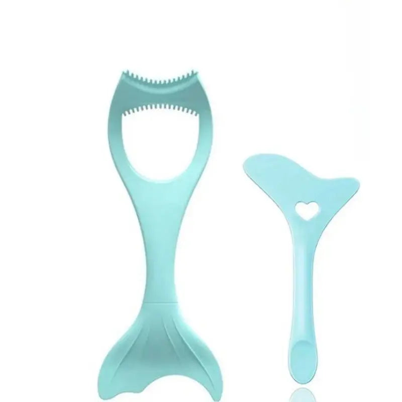 Reusable Silicone Eyeliner Stencil and Mascara Shield Set