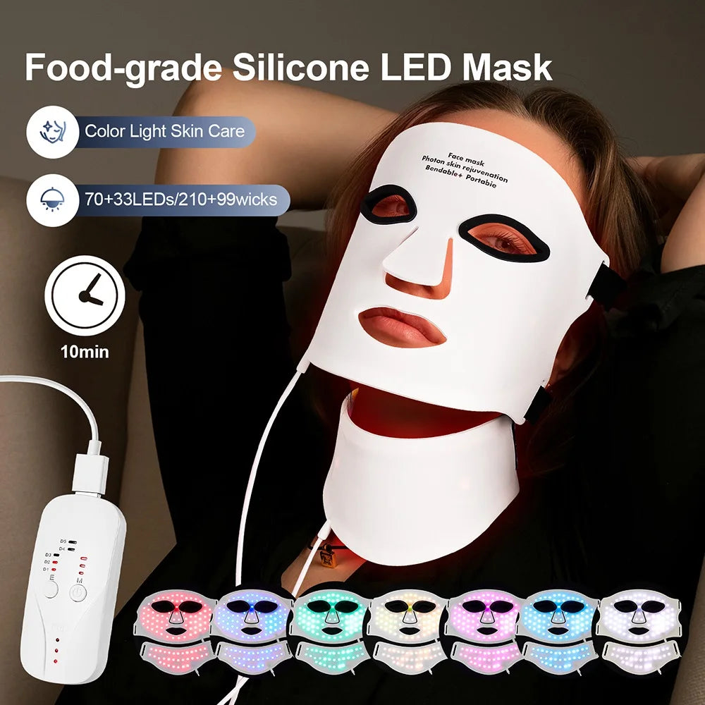 Flexible Silicone LED Mask