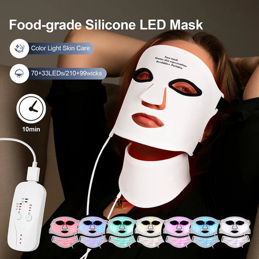 Flexible Silicone LED Mask
