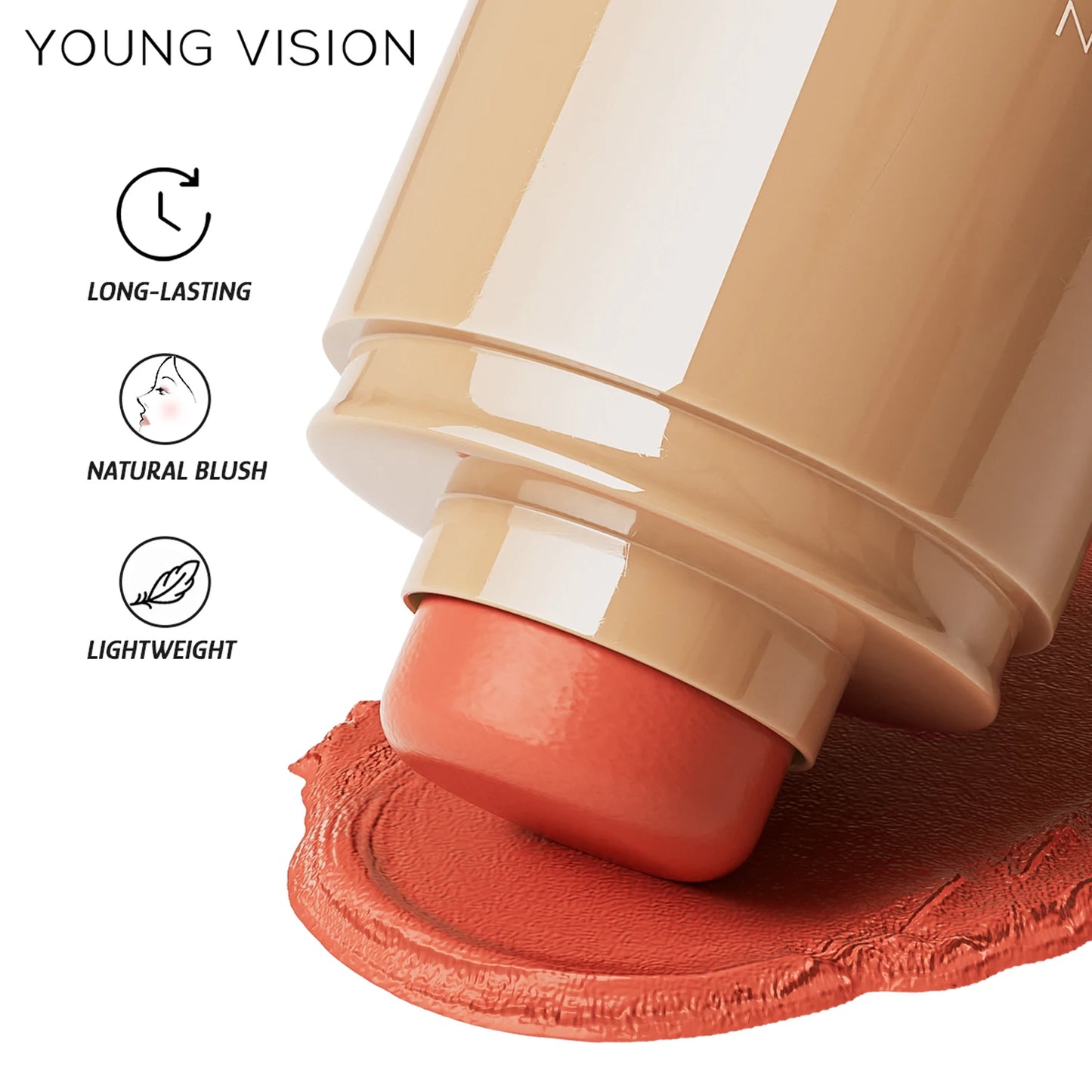 Matte Dual-Use Blush Stick