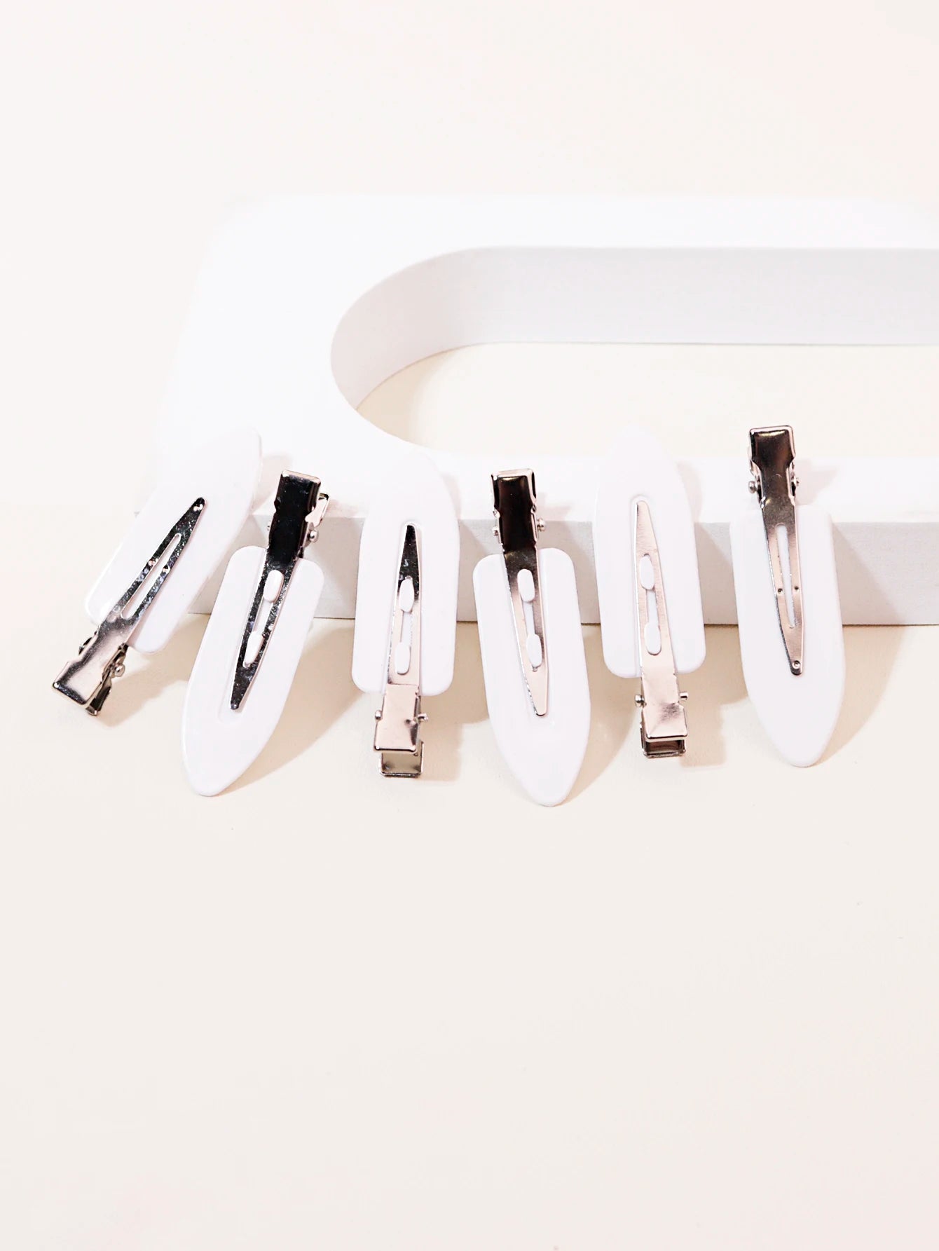 6-Piece Seamless Sweet Girl Hair Clips