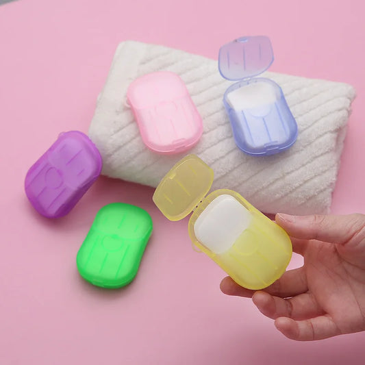 Portable Disposable Soap Paper Sheets