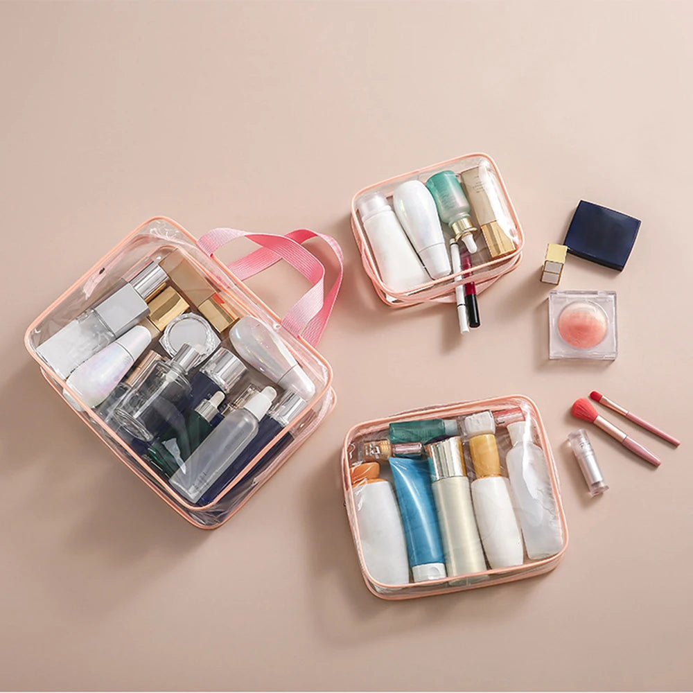 Transparent PVC Makeup &amp; Wash Bag