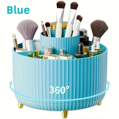 360° Rotating Makeup Brush Holder