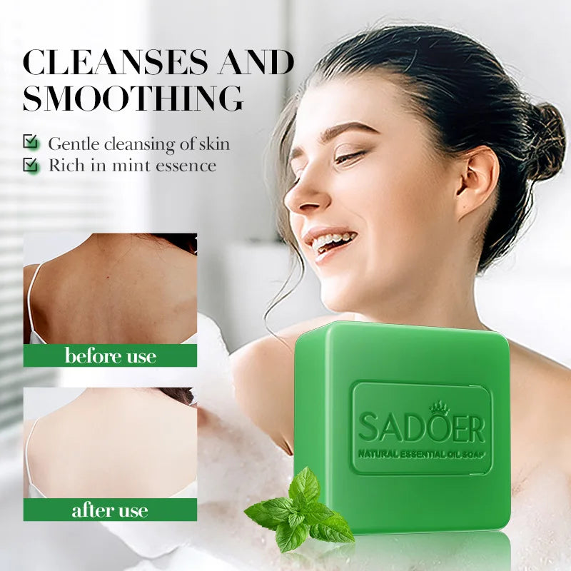 Peppermint Kojic Handmade Brightening Soap