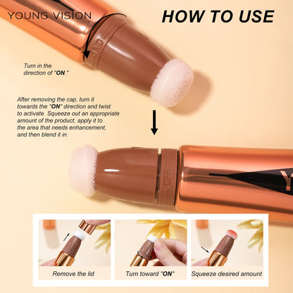 6-Color Air Cushion Liquid Blusher