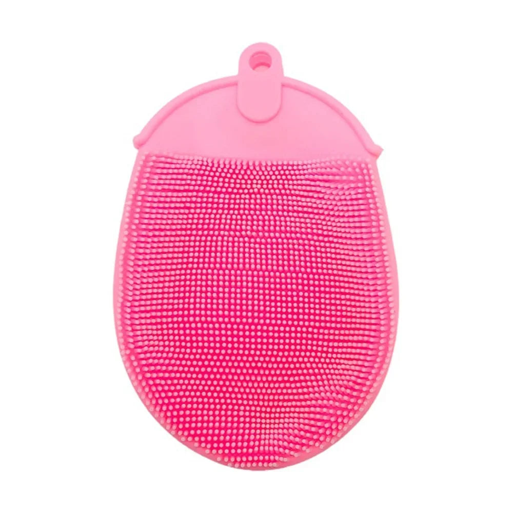 Silicone Exfoliating Bath Brush Towel