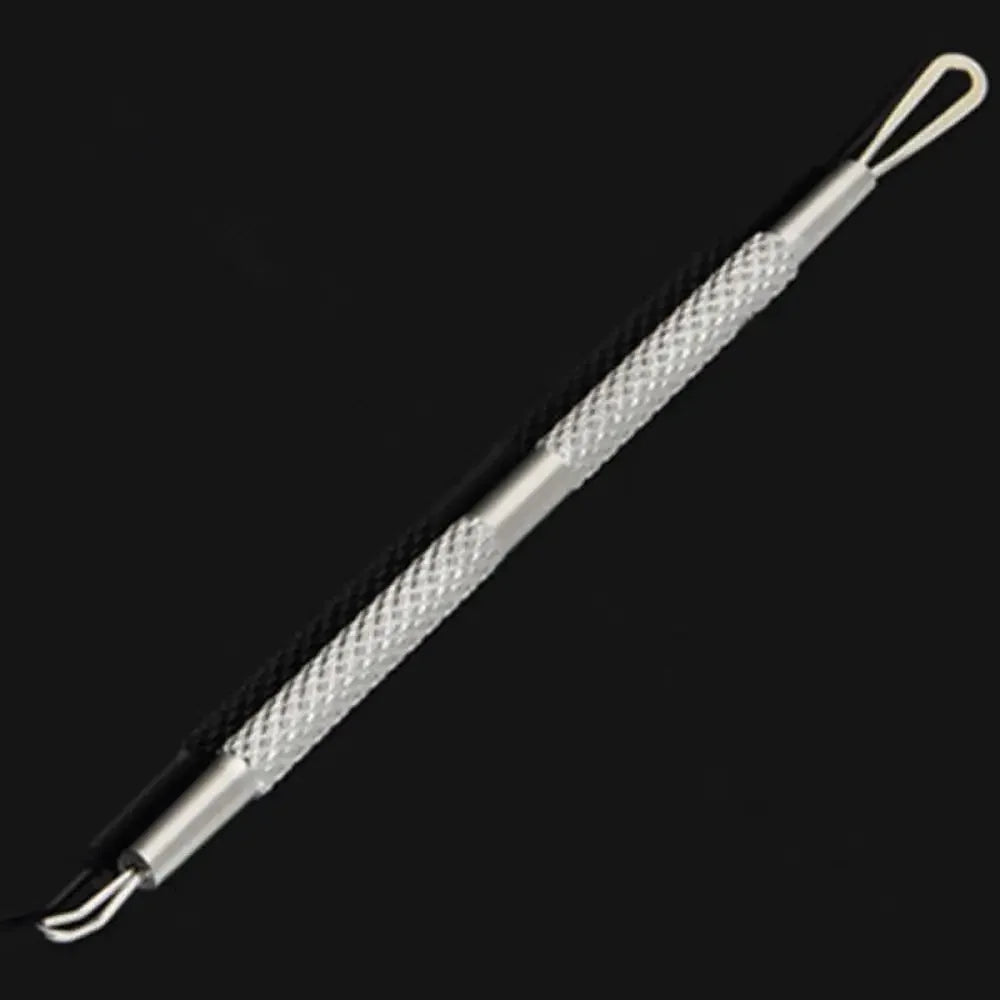 Professional Stainless Steel Double-Ended Acne and Blackhead Extractor Tool