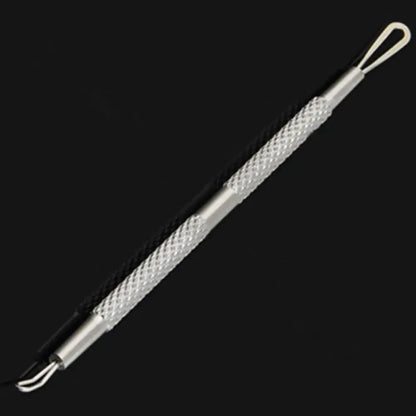 Professional Stainless Steel Double-Ended Acne and Blackhead Extractor Tool
